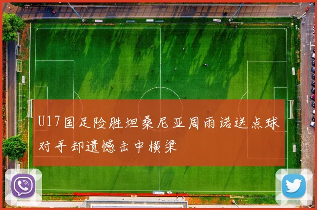 U17国足险胜坦桑尼亚周雨诺送点球对手却遗憾击中横梁
